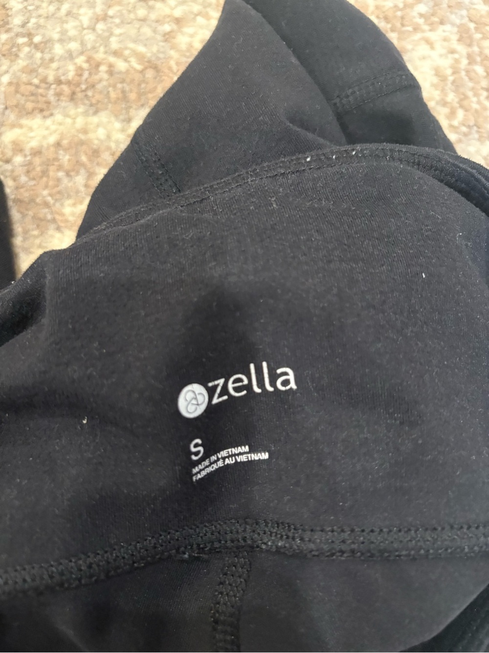 Zella Black High-Rise Bike Shorts with Side Pockets - Picture 4 of 4